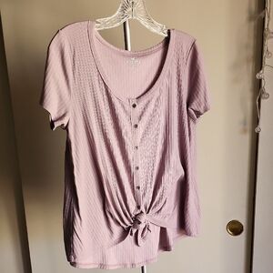 "Hollister" Short Sleeve Top 💜